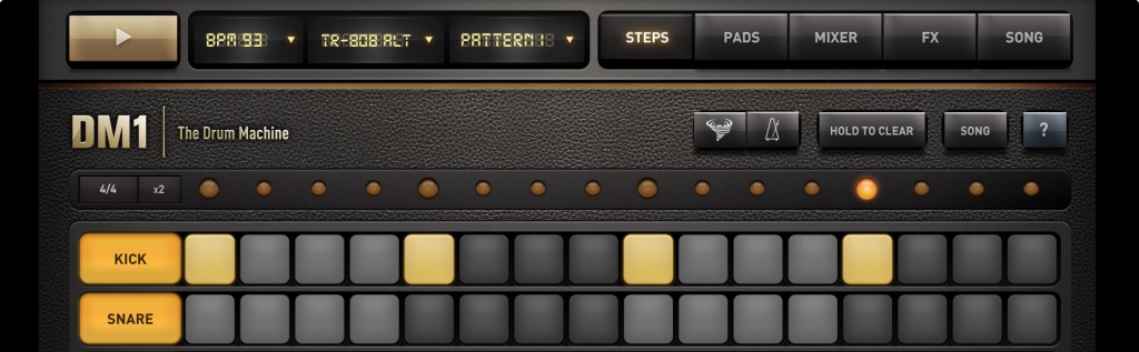 DM1 – the beat making machine for iOS